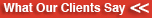 what our clients say